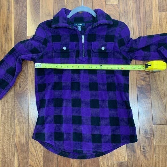 CHAPS Plaid Sweater - Picture 6 of 7